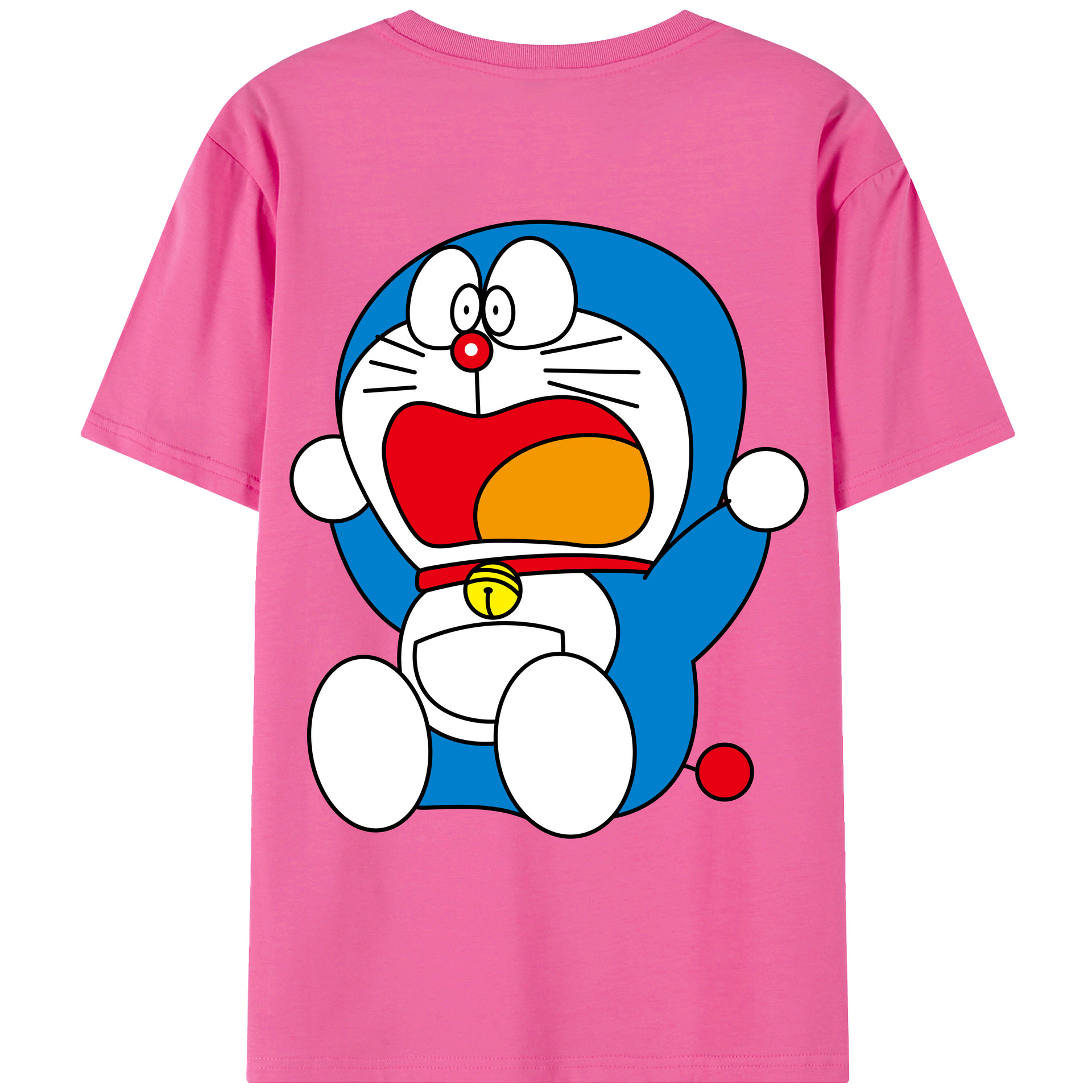（画像用） ドラえもん Doraemon レディース半袖Tシャツ(バックプリント)